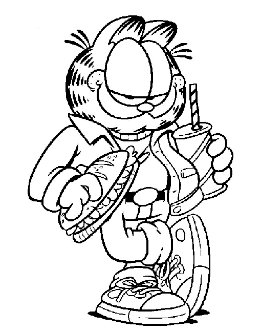 Disegno 58 Garfield