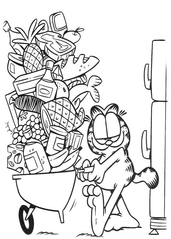 Disegno 76 Garfield