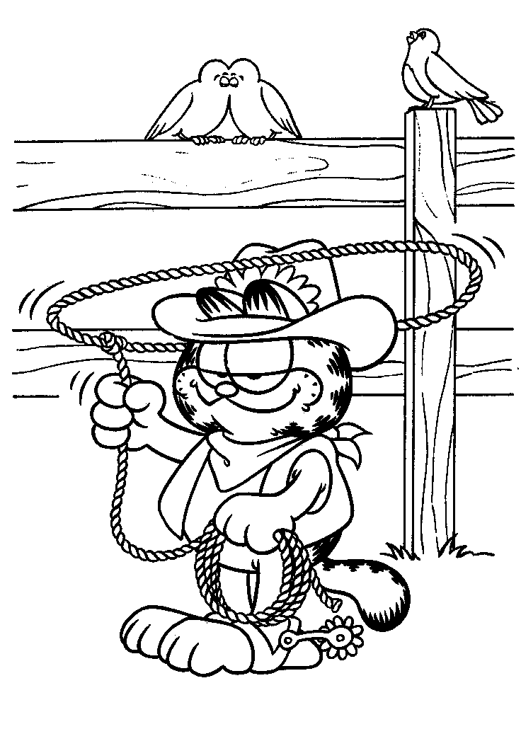 Disegno 8 Garfield