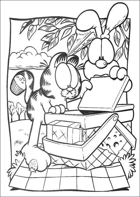 Disegno 85 Garfield