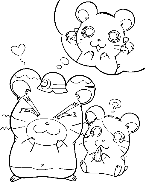 Disegno 12 Hamtaro