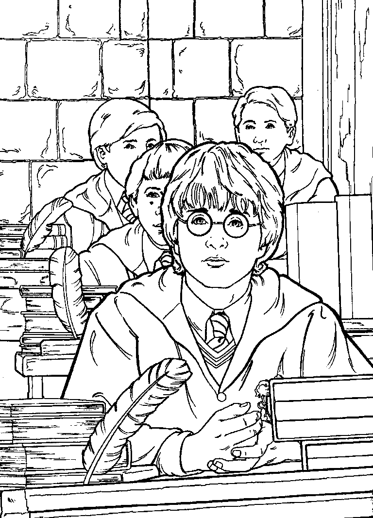 Disegno 32 Harry potter