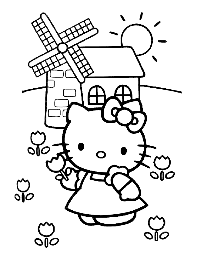 Disegno 12 Hello kitty