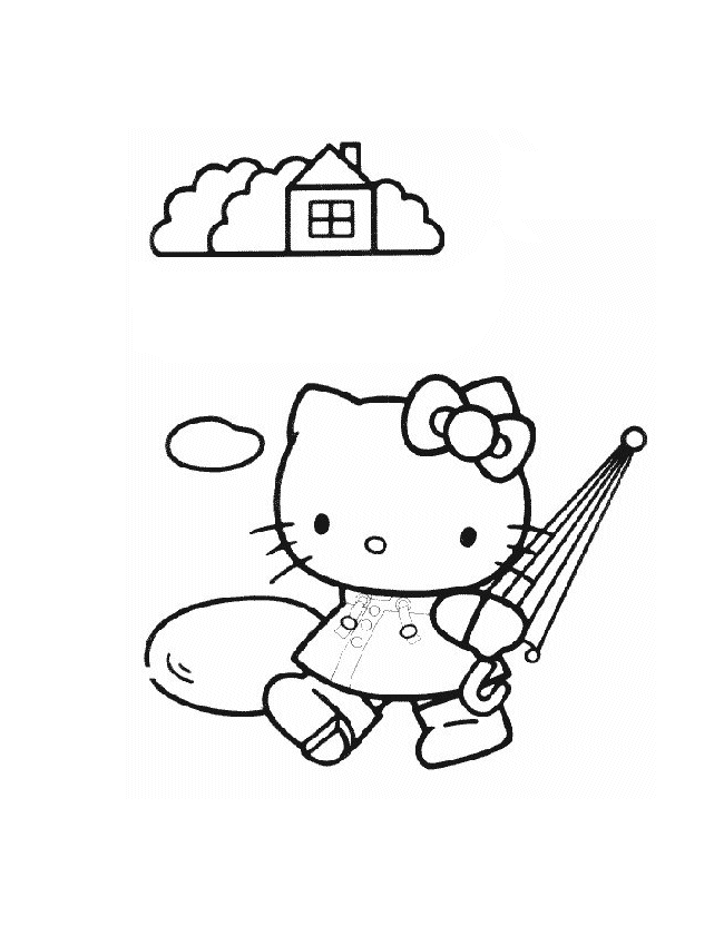 Disegno 19 Hello kitty