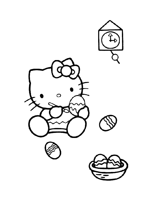 Disegno 21 Hello kitty