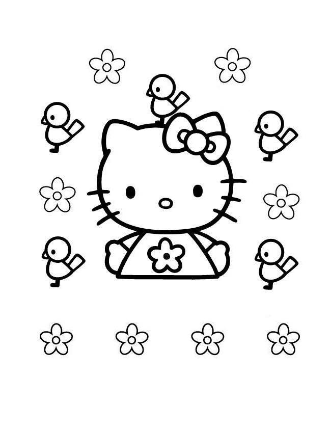 Disegno 22 Hello kitty