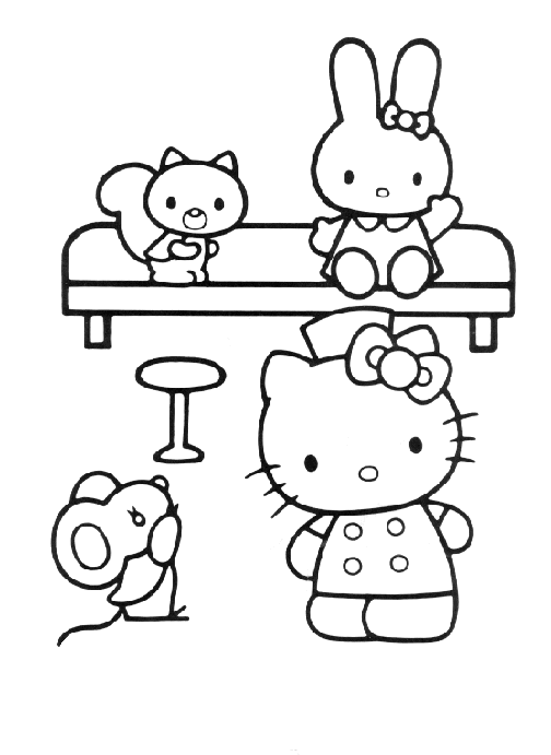 Disegno 28 Hello kitty