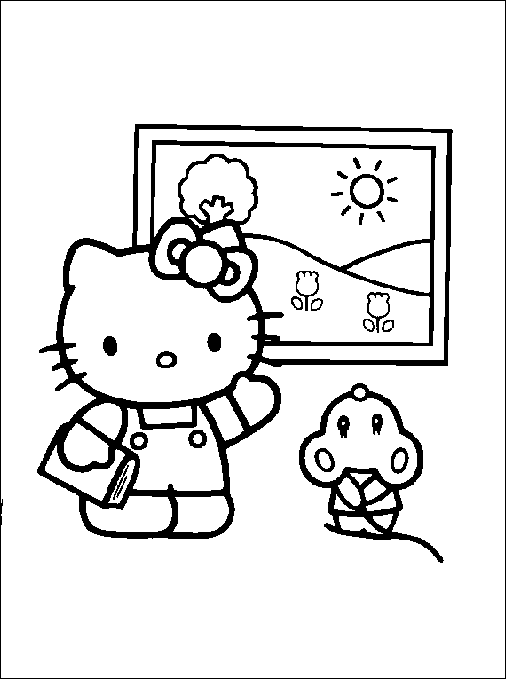 Disegno 49 Hello kitty