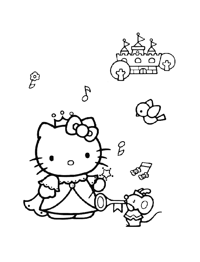 Disegno 9 Hello kitty