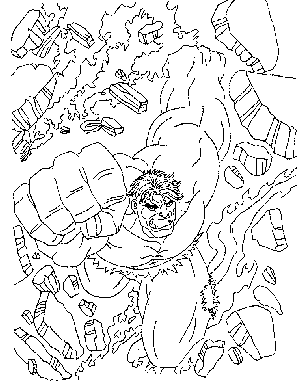 Disegno 7 Hulk