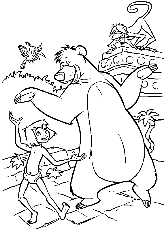 Disegno 11 Il libro jungla