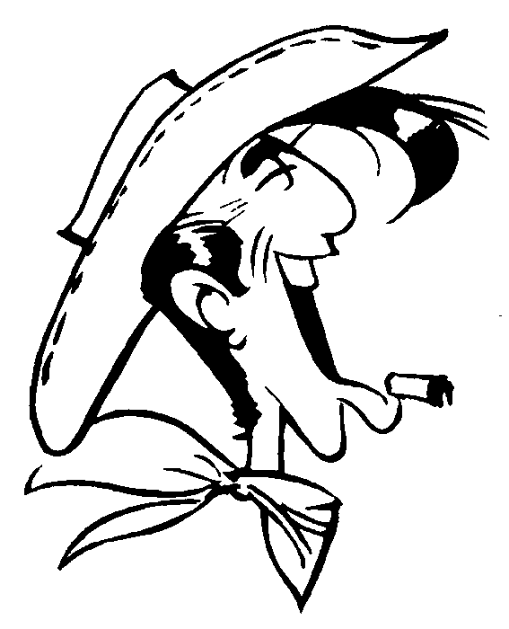 Disegno 15 Lucky luke