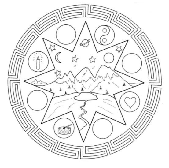 Disegno 10 Mandala