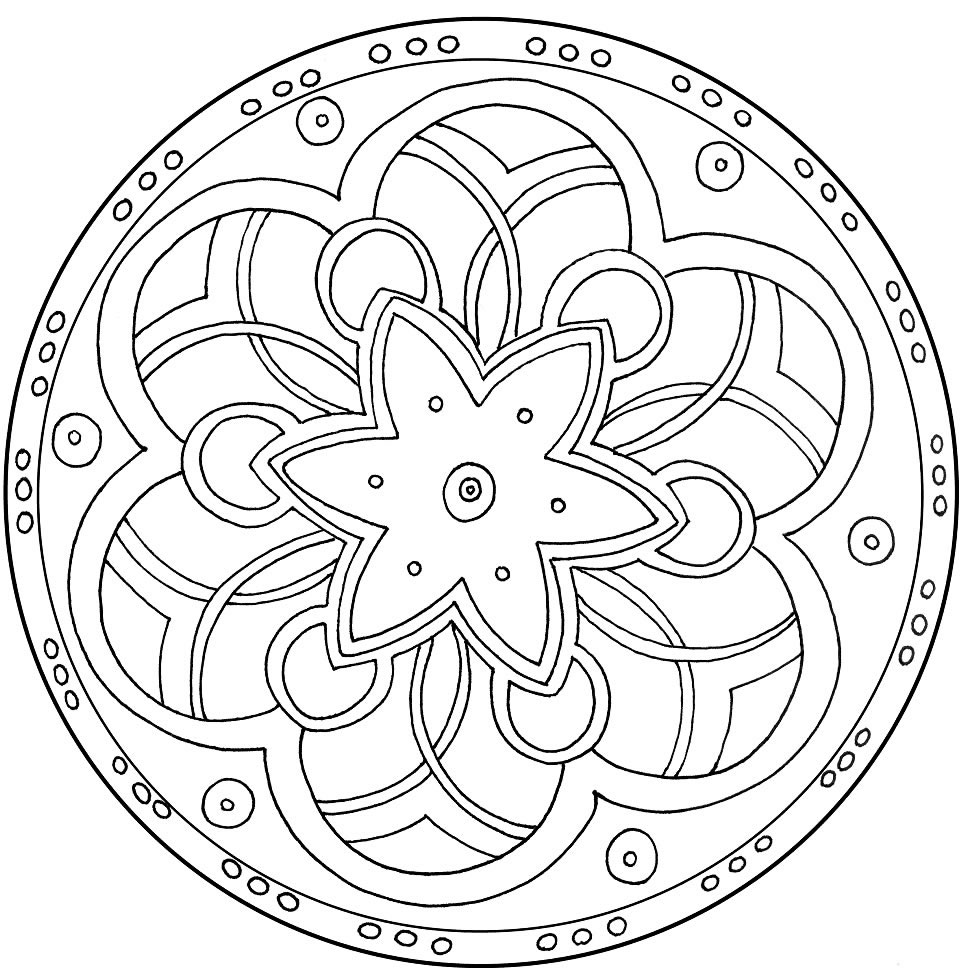 Disegno 11 Mandala