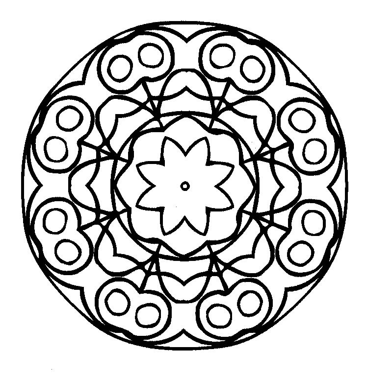 Disegno 12 Mandala