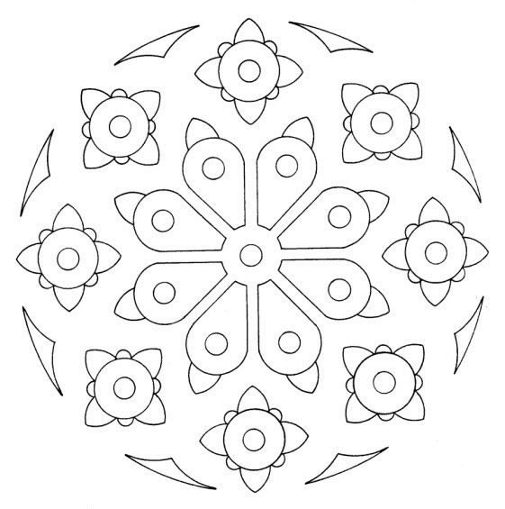 Disegno 13 Mandala