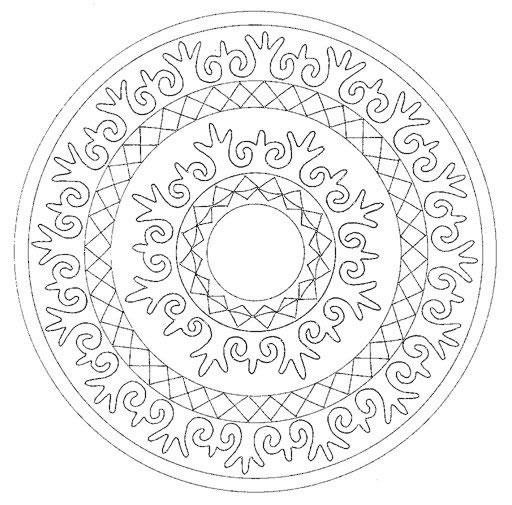 Disegno 14 Mandala