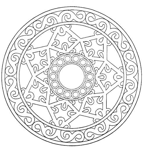 Disegno 15 Mandala