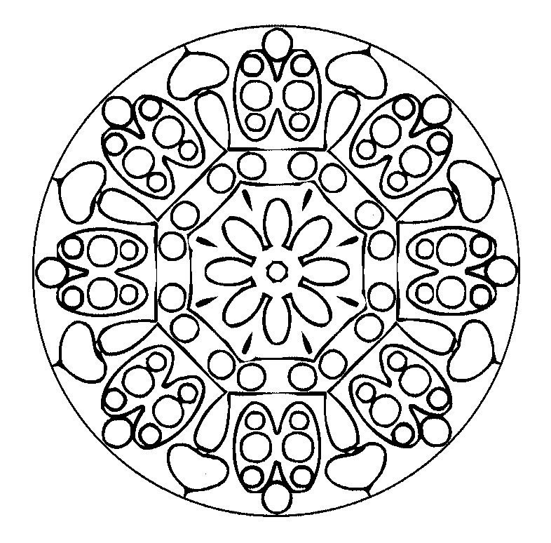 Disegno 16 Mandala