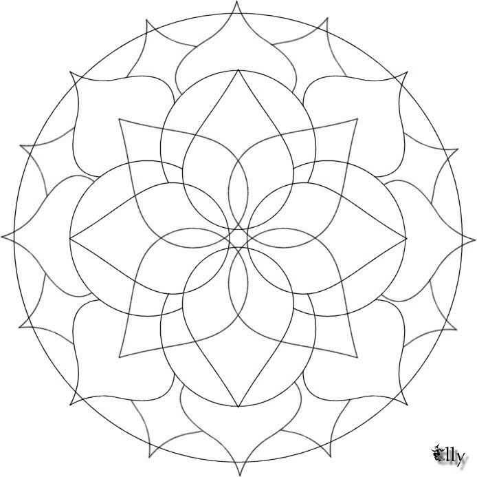 Disegno 17 Mandala