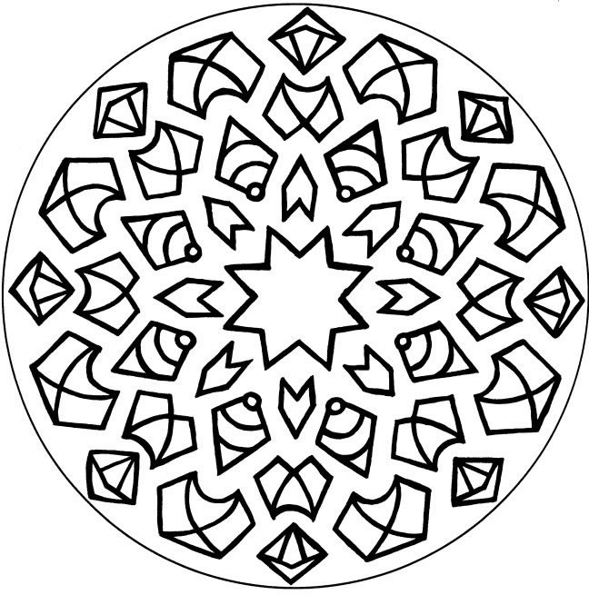 Disegno 23 Mandala