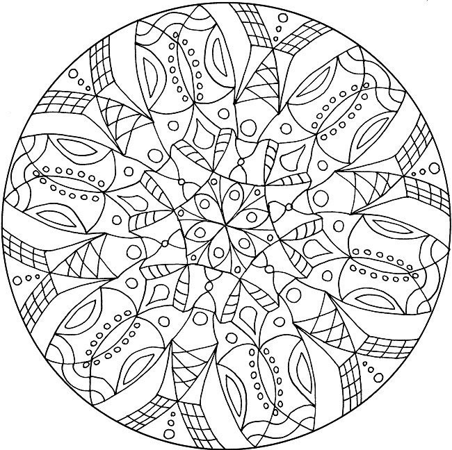 Disegno 25 Mandala