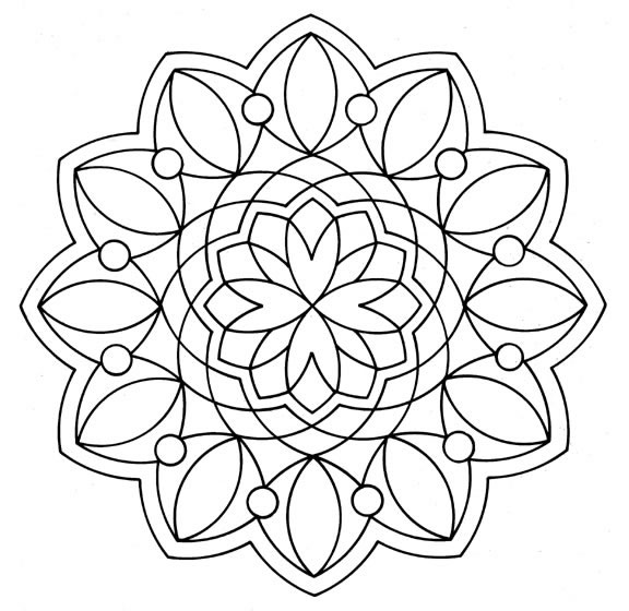 Disegno 27 Mandala