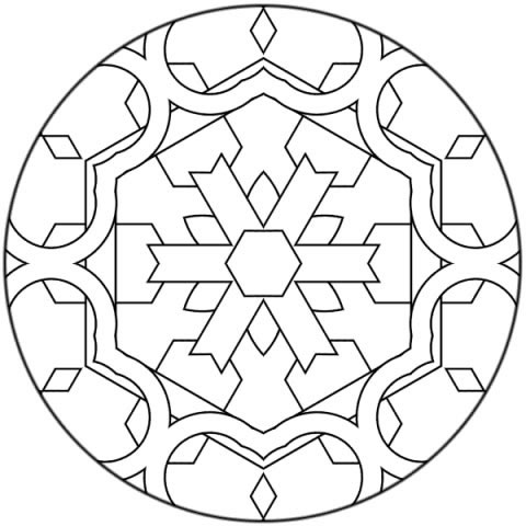 Disegno 32 Mandala