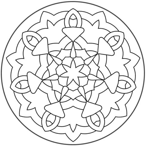 Disegno 33 Mandala