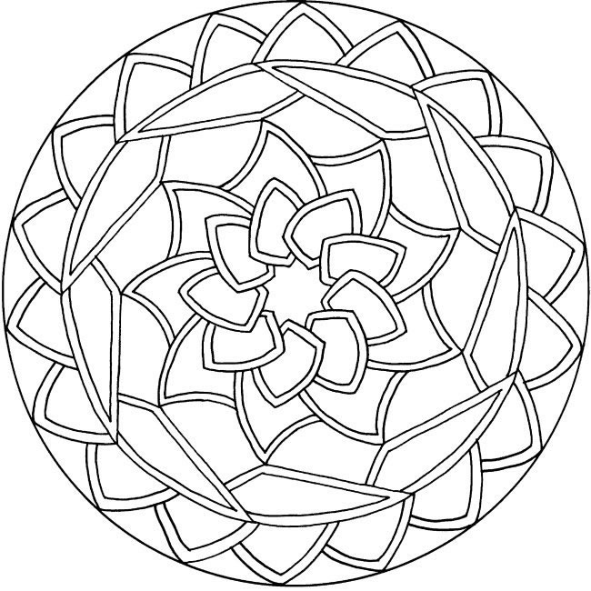 Disegno 34 Mandala