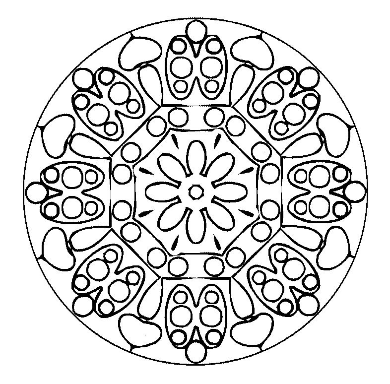 Disegno 47 Mandala