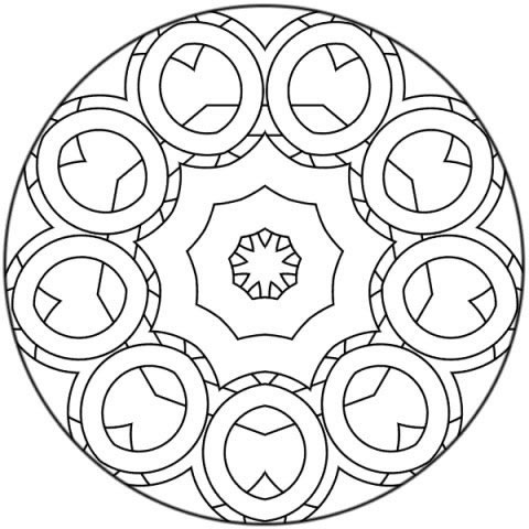 Disegno 57 Mandala