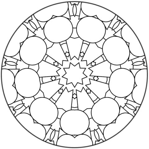 Disegno 70 Mandala