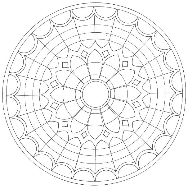 Disegno 74 Mandala