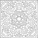 Disegno 7 Mandala