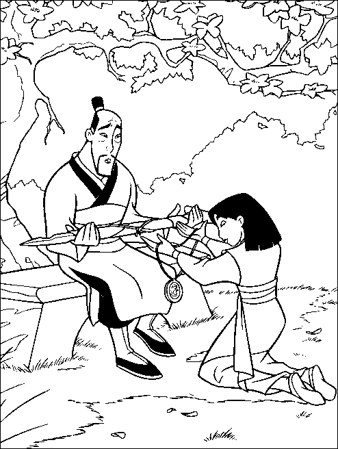 Disegno 3 Mulan