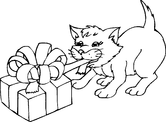 Disegno 17 Natale animali