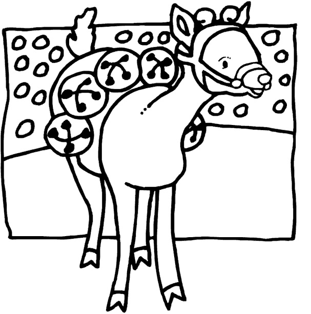 Disegno 41 Natale animali