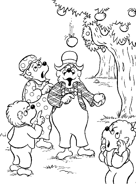 Disegno 6 Orsi berenstain