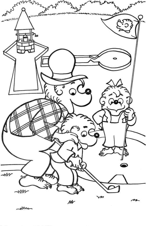 Disegno 8 Orsi berenstain