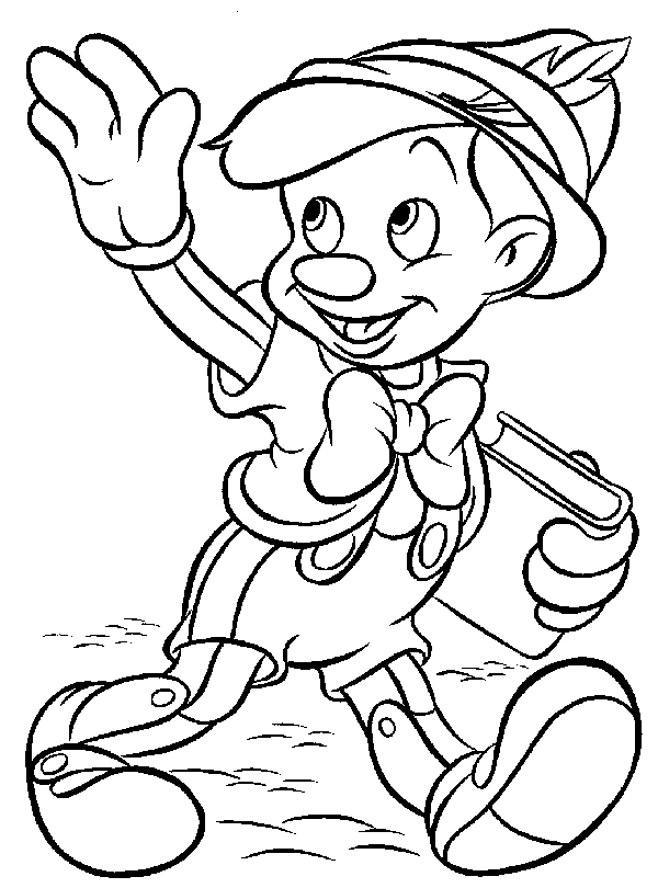 Disegno 15 Pinocchio