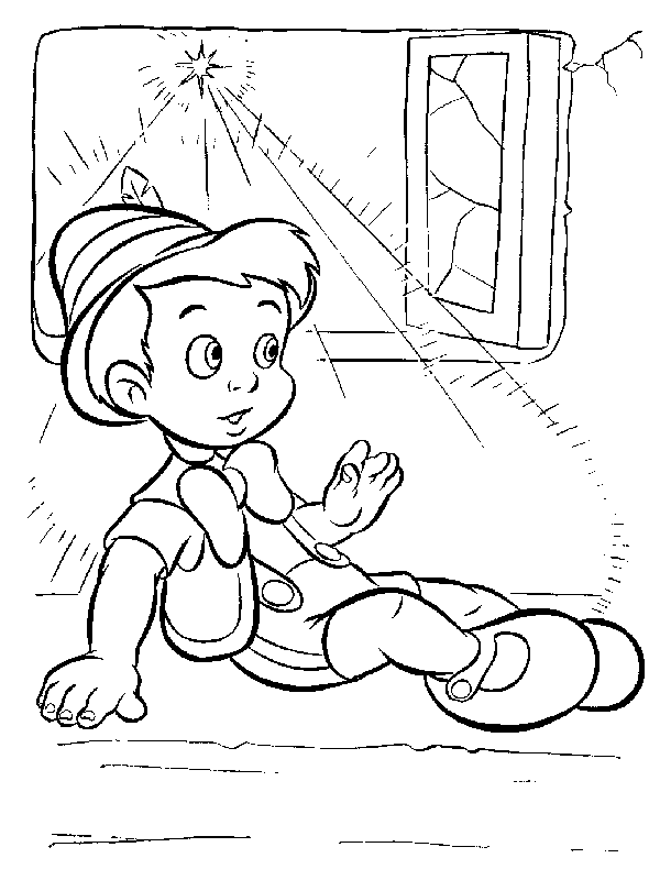 Disegno 20 Pinocchio