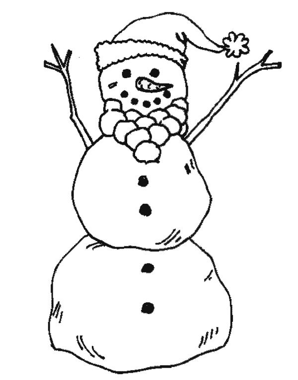 Disegno 1 Pupazzi di neve