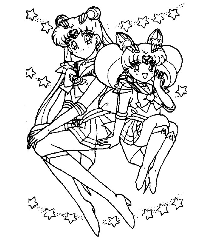 Disegno 100 Sailor moon