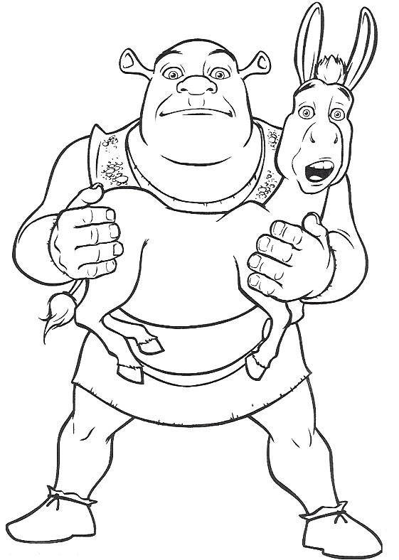 Disegno 47 Shrek