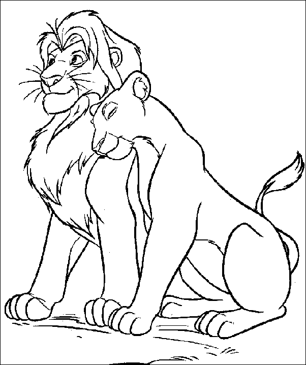 Disegno 4 Simba