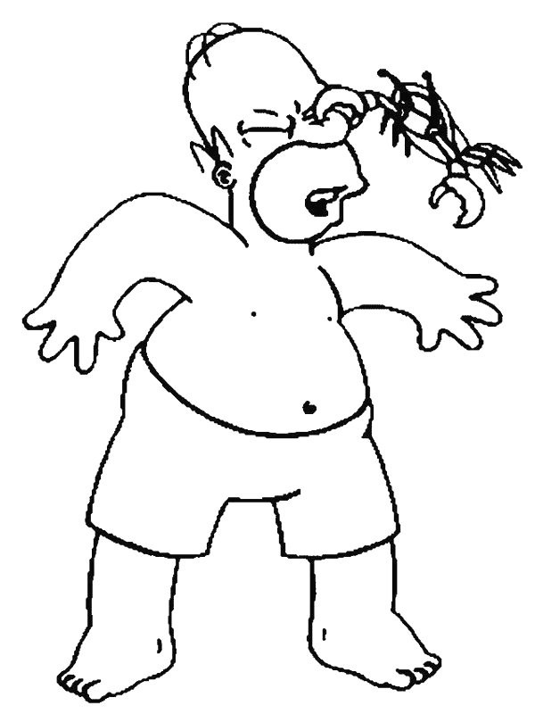 Disegno 16 Simpson