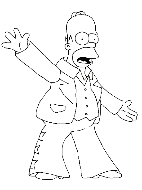 Disegno 23 Simpson