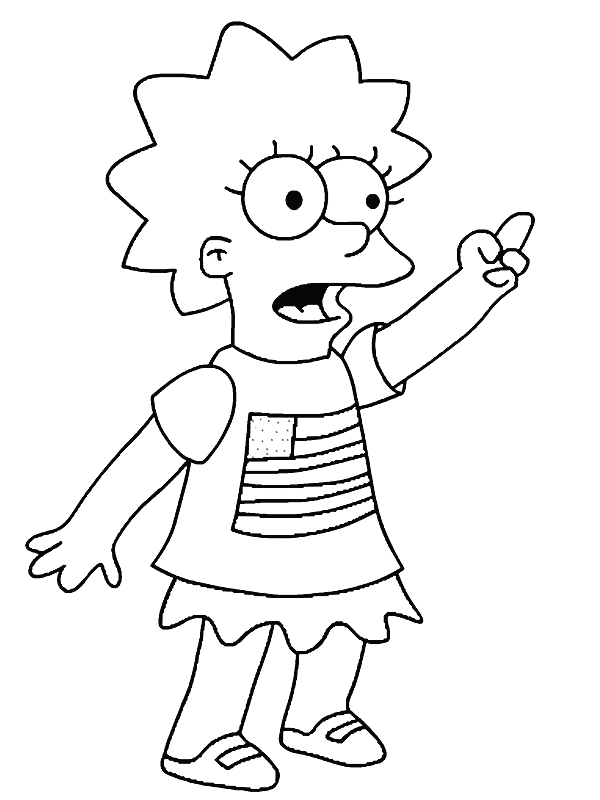 Disegno 29 Simpson