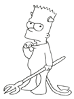 Disegno 19 Simpson